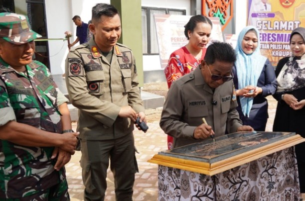 Bupati Resmikan Gedung Baru Satpol PP Mura